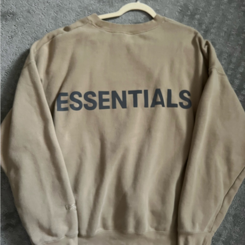Tan essentials crewneck